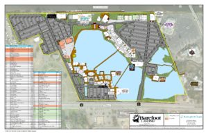 Site Plan of Barefoot Landing